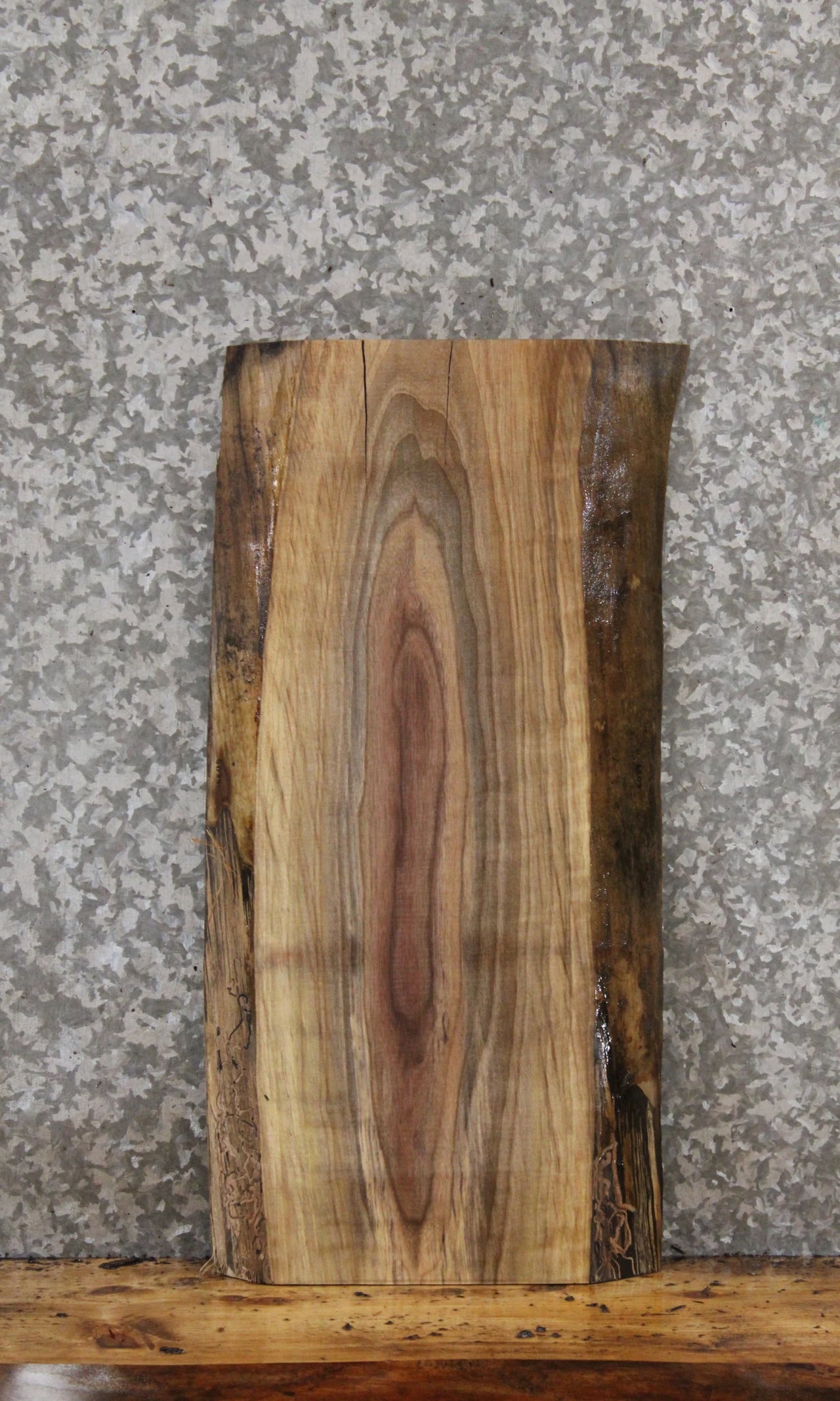 Black Walnut Live Edge Wood Slab, Charcuterie Board, Table Top 5039