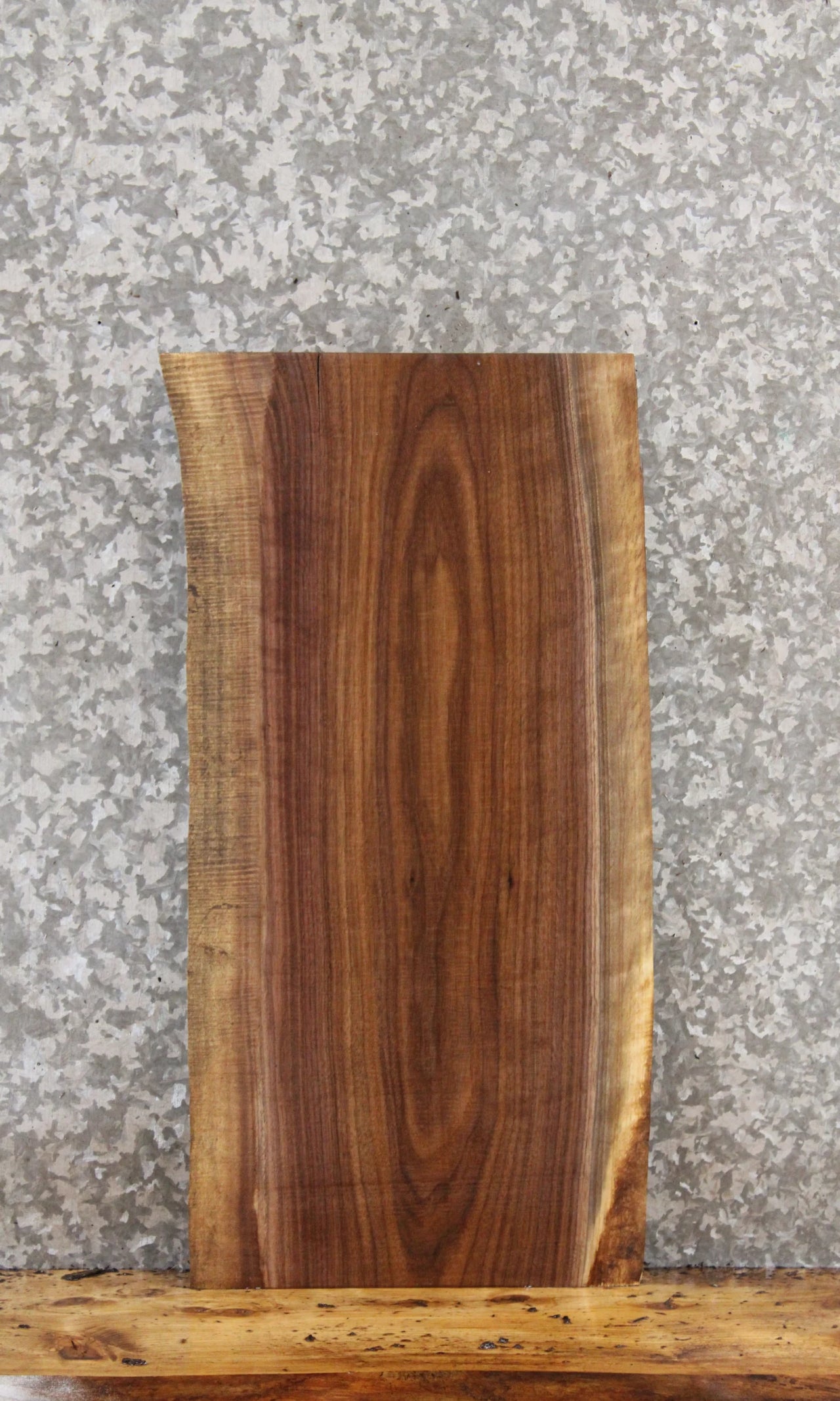 Black Walnut Live Edge Wood Slab, Charcuterie Board, Table Top 5039
