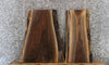 Thumbnail for 2- Black Walnut Live Edge End Table Charcuterie Slab Combo 5051,5053