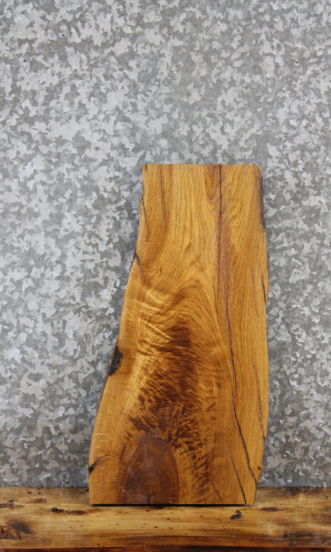 White Oak Live Edge Charcuterie/Counter Decor 5068