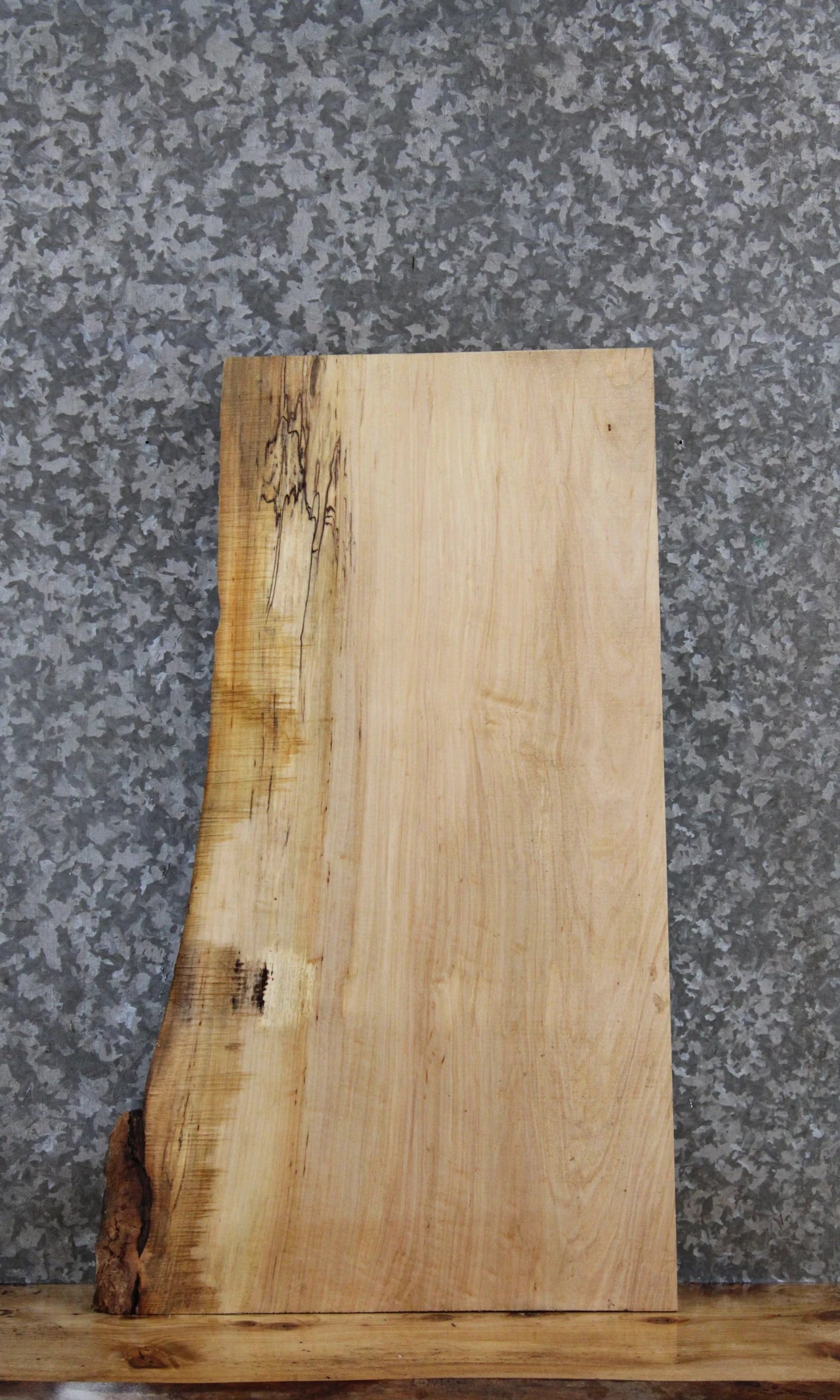 Spalted Maple Live Edge End Table Top Slab 5070