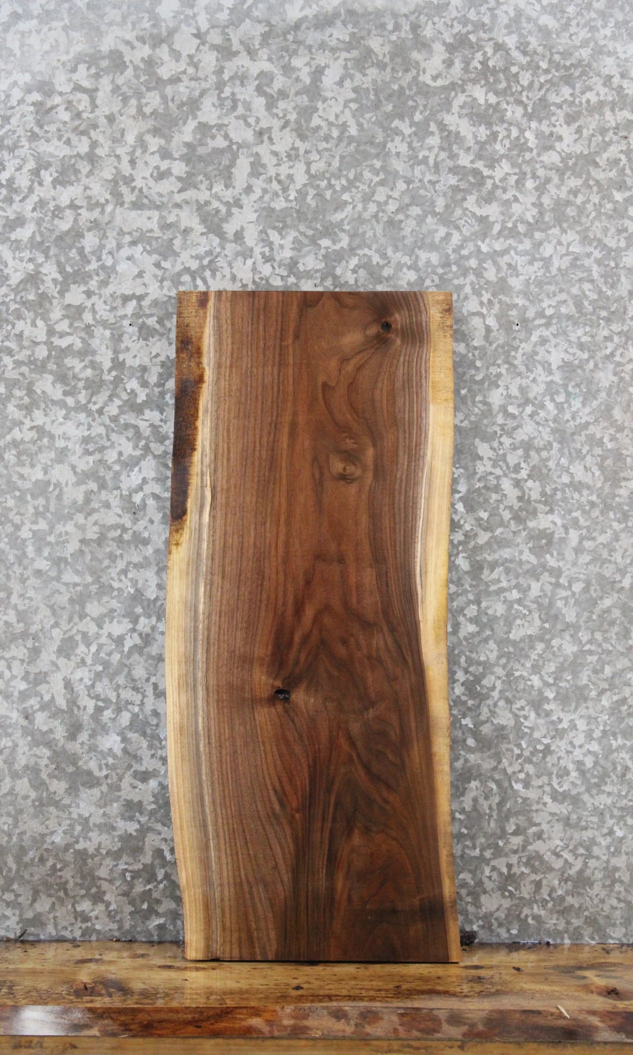 Black Walnut Live Edge Charcuterie/End Table Slab 5071