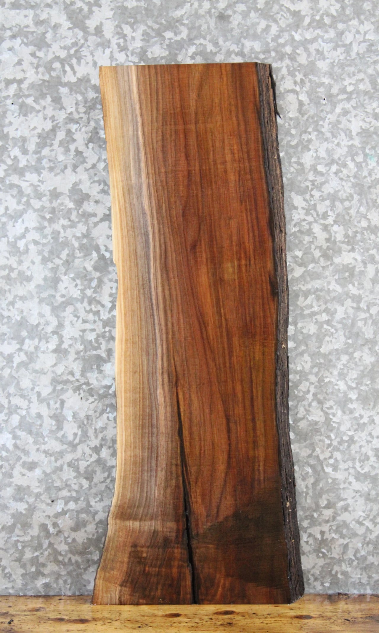 Live Edge Black Walnut Wall Shelf/Side Table Slab 5071
