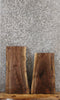 Thumbnail for 2- Black Walnut Live Edge Wood Slabs, Charcuterie Boards 5078-5079