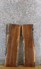 Thumbnail for 2- Natural Edge Bookmatched Black Walnut End Table Top Slabs 5080-5081
