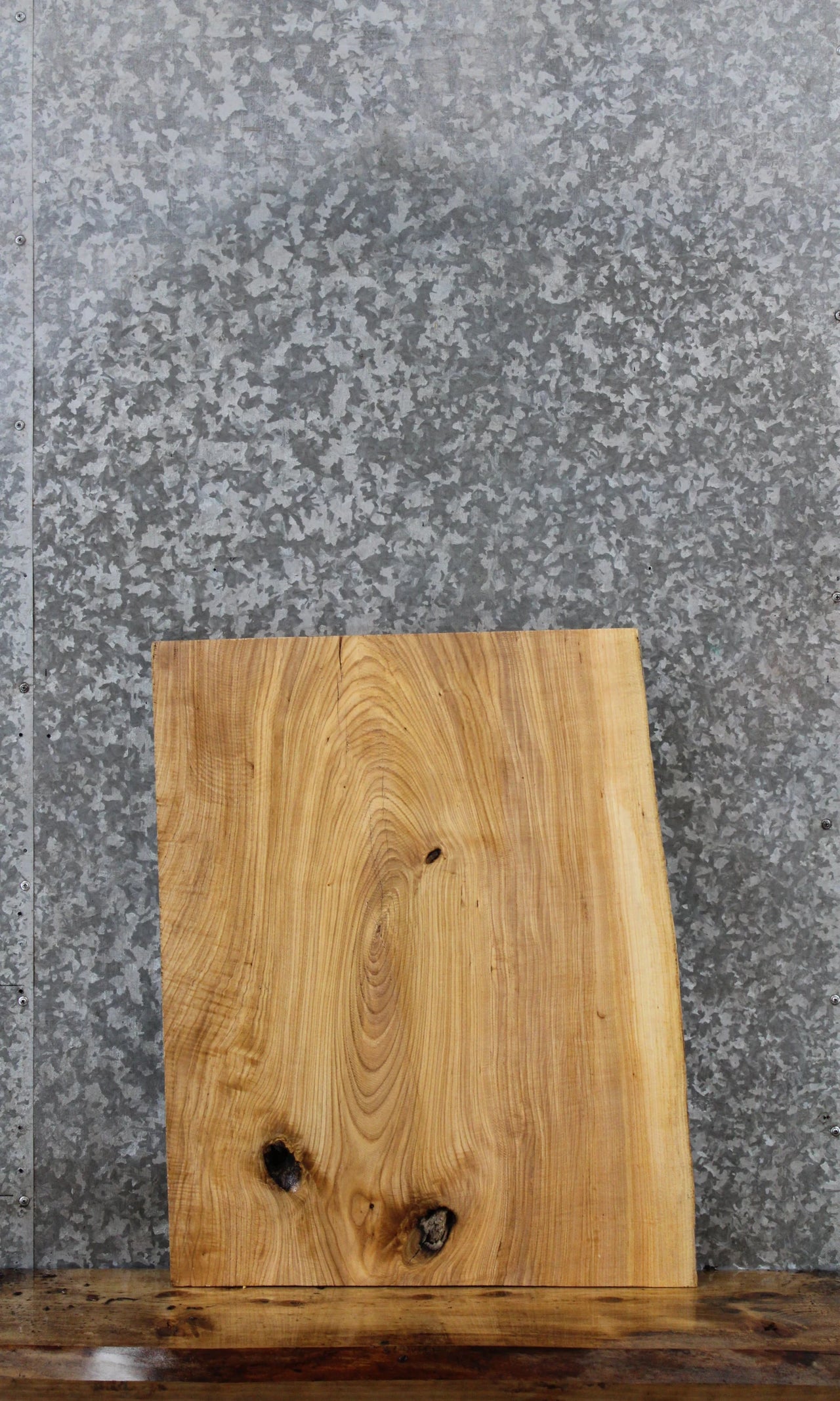 Ash Live Edge End Table/Vanity Shelf Slab 5081
