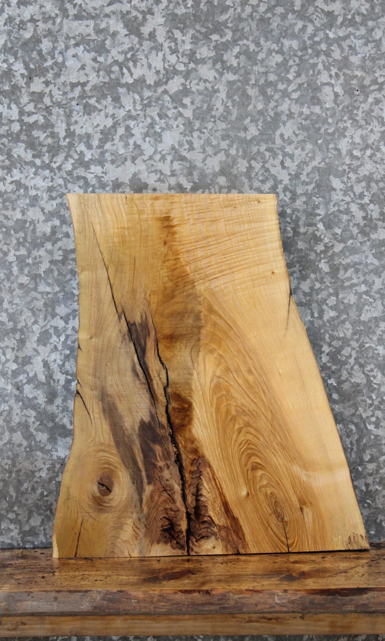 Natural Edge Maple End Table Top Slab CLOSEOUT 5089