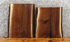 Thumbnail for 2- Rustic Black Walnut Live Edge Charcuterie End Table Tops. 5097-5098