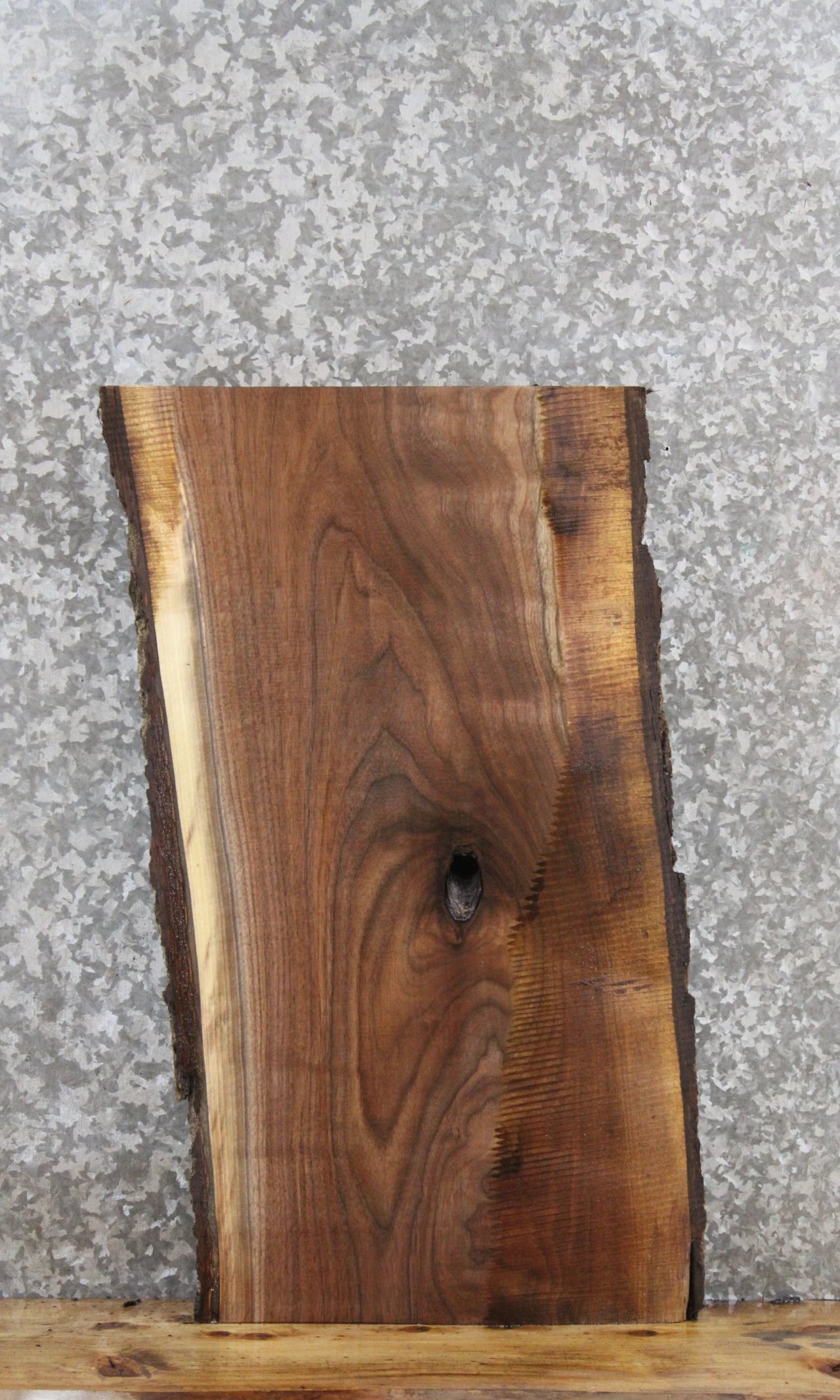 Black Walnut Live Edge Charcuterie/End Table Slab 5099