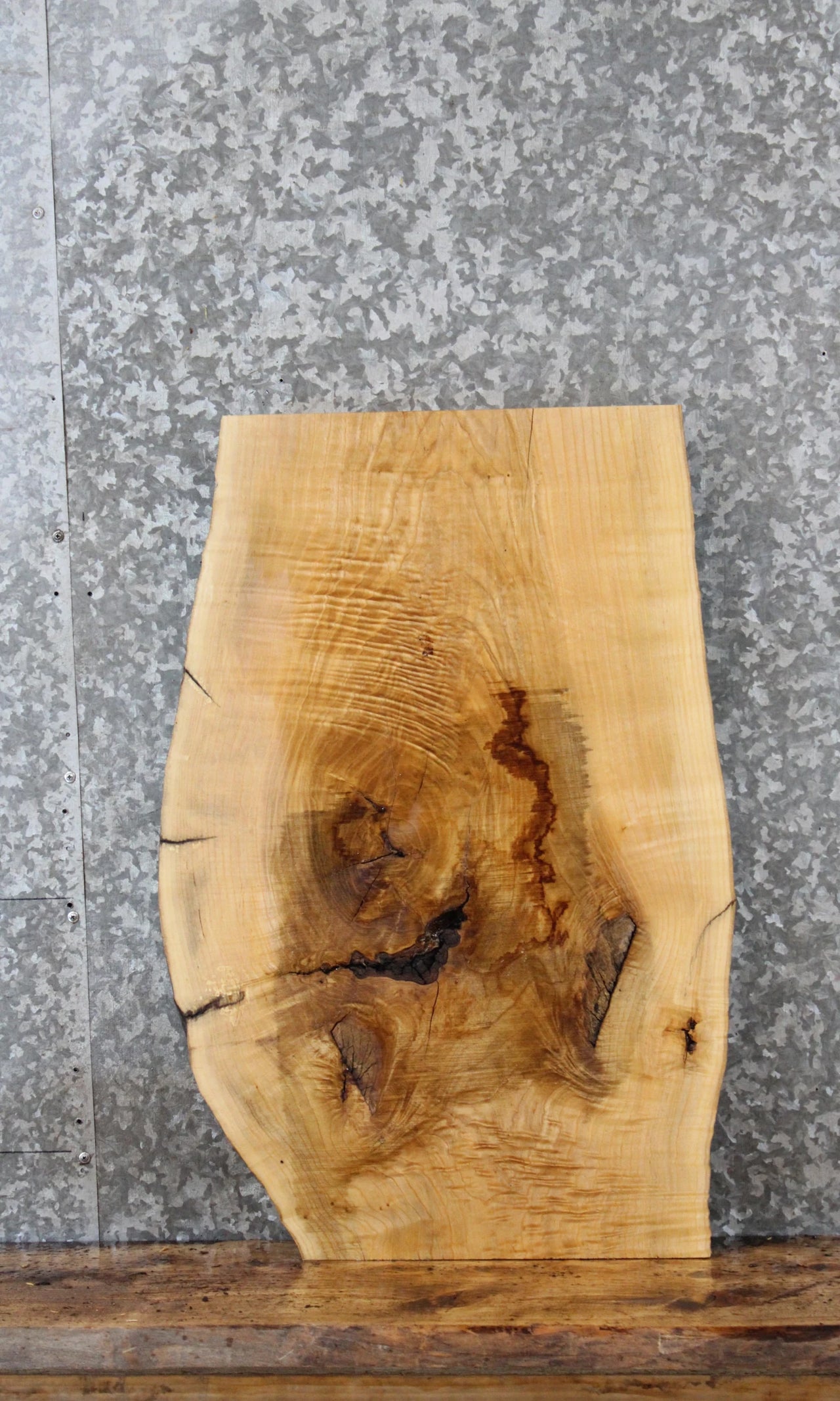 Natural Edge Maple End Table Top Slab 5101