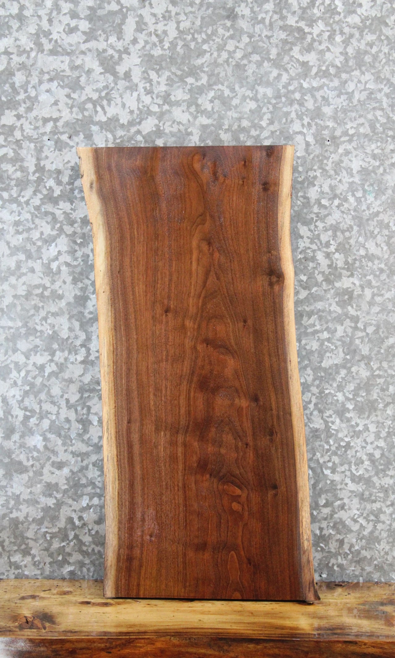 Walnut Live Edge Charcuterie/Shelf Slab 5120