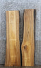 Thumbnail for 2- Live Edge Elm Side Table Top Slabs, Epoxy River Project Wood 520-521