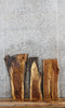 Thumbnail for 3- Rustic Live Edge Black Walnut Charcuterie Boards 5278-5280