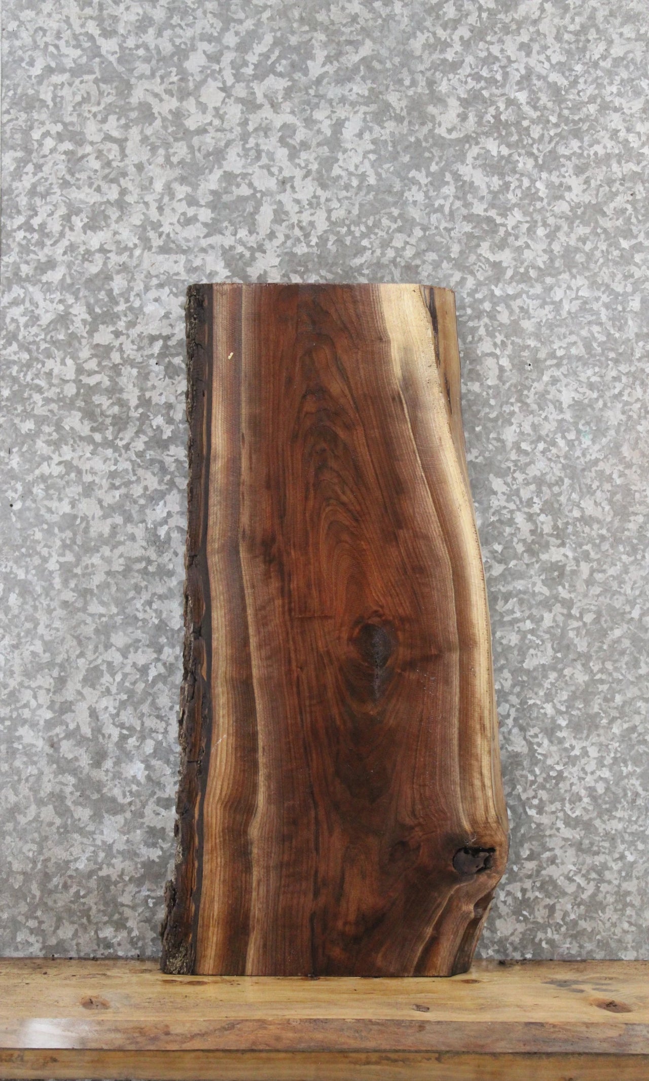 Black Walnut Live Edge Charcuterie/End Table Slab 5295