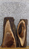 Thumbnail for 2- Live Edge Black Walnut Rustic End/Entry Table Top Slabs 5302-5303
