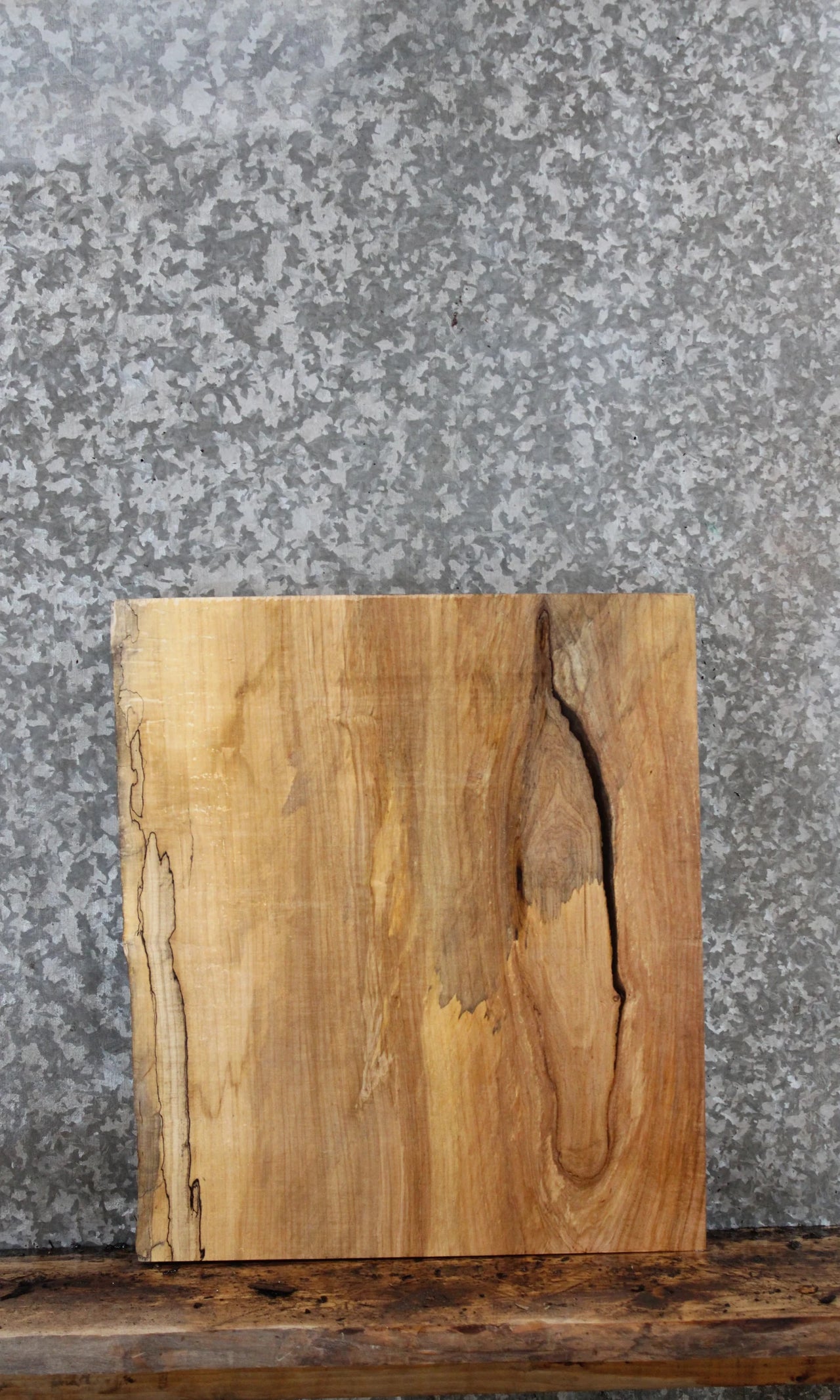 Natural Edge Maple End Table Top Slab 5304