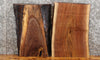 Thumbnail for 2- Salvaged Black Walnut Live Edge Cutting Board Slabs 5306-5307