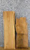 Thumbnail for 2- Natural Edge White Oak Rustic Accent/End Table Top Slabs 5329-5330