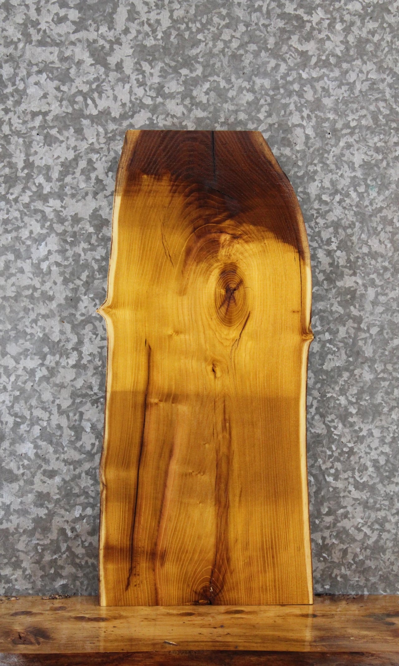 Yellow Mulberry Live Edge Charcuterie Board Slab 5342