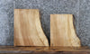 Thumbnail for 2- Natural Edge Maple Charcuterie End Table Top Slabs 5357-5358