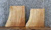 Thumbnail for 2- Natural Edge Maple Charcuterie End Table Top Slabs 5357-5358