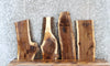 Thumbnail for 4- Rustic Live Edge Black Walnut Craft Pack Slabs 5400-5403