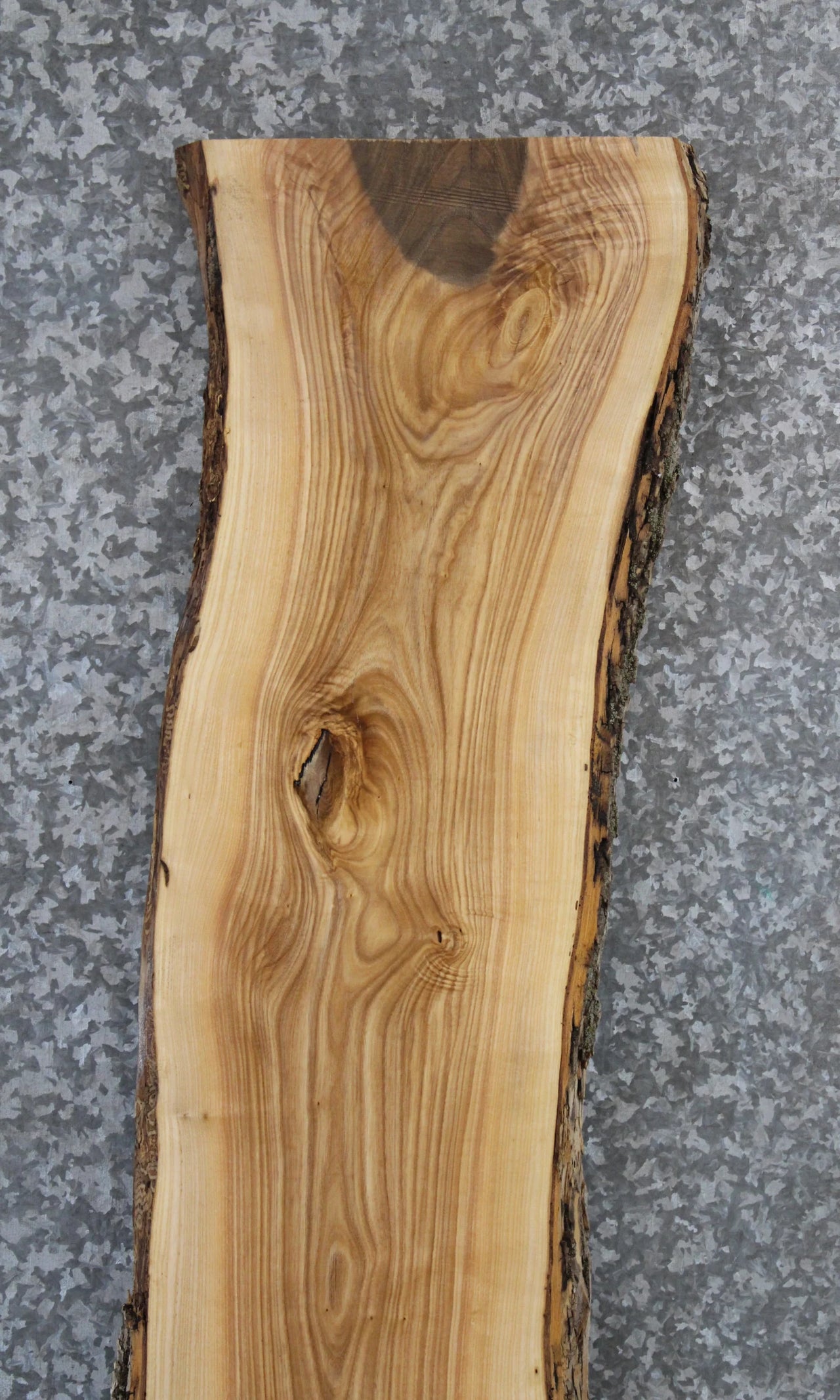 Hardwood Live Edge Ash Slab, Wood Bar Top, Bench Top Slab 541