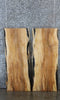 Thumbnail for 2- Wavy Grain Hard Maple Live Edge Slabs, Epoxy River Project 553,555