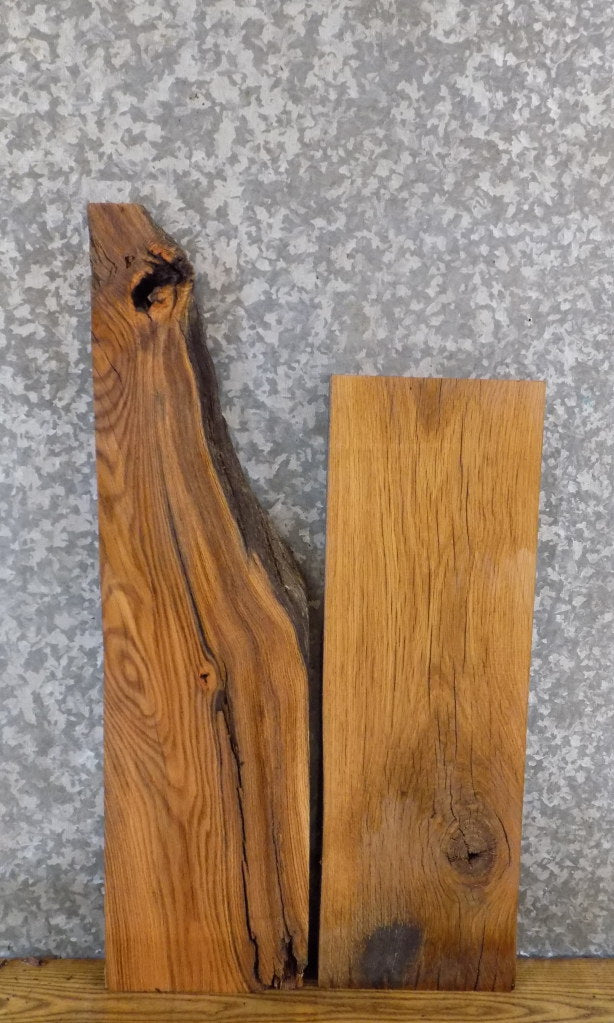 2- Kiln Dried Rustic White Oak Craft Pack/Lumber Boards 5621-5622