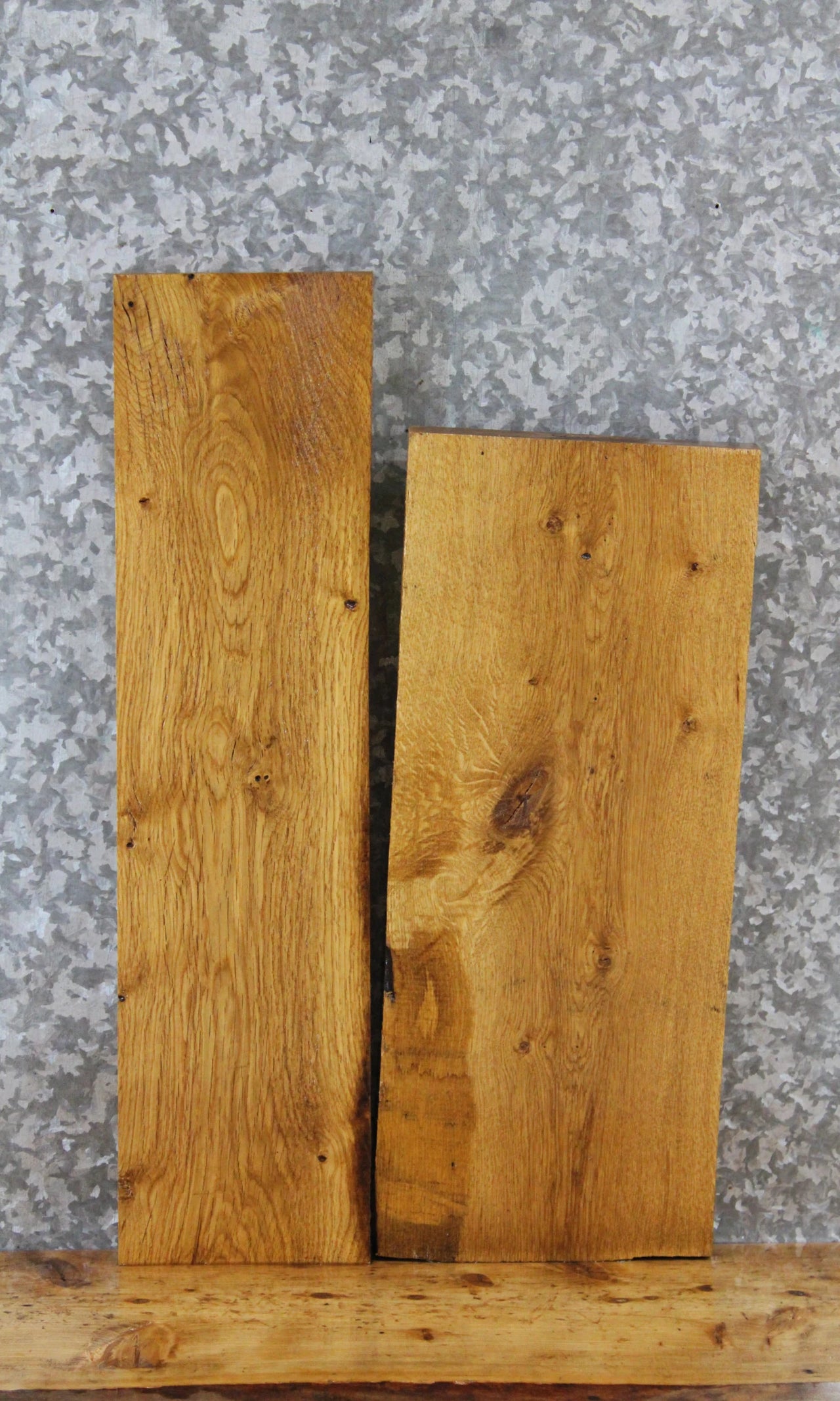 2- White Oak Kiln Dried Lumber Boards/Craft Pack 5626-5627