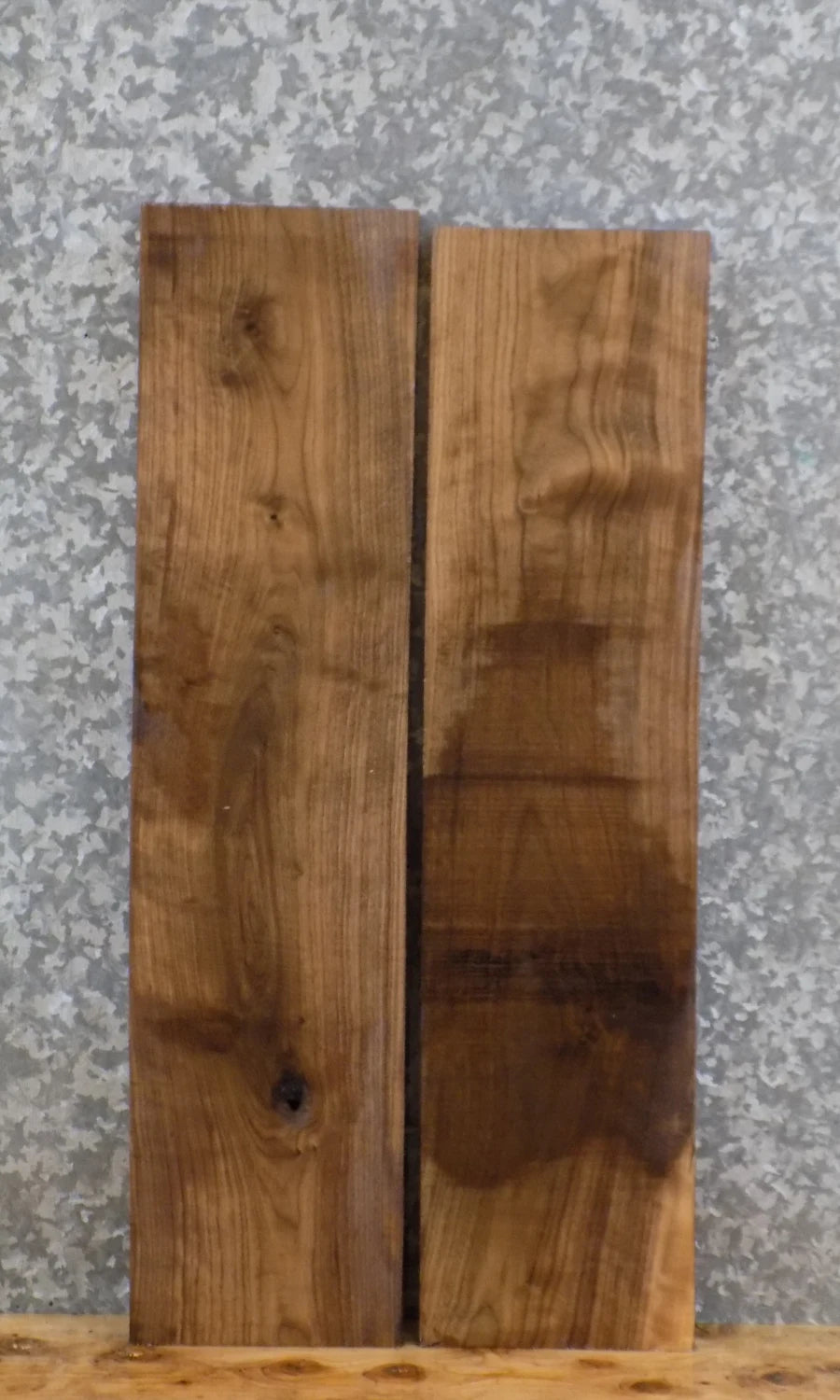 2- Salvaged Walnut Craft Pack/Rustic Lumber Boards 5652-5653