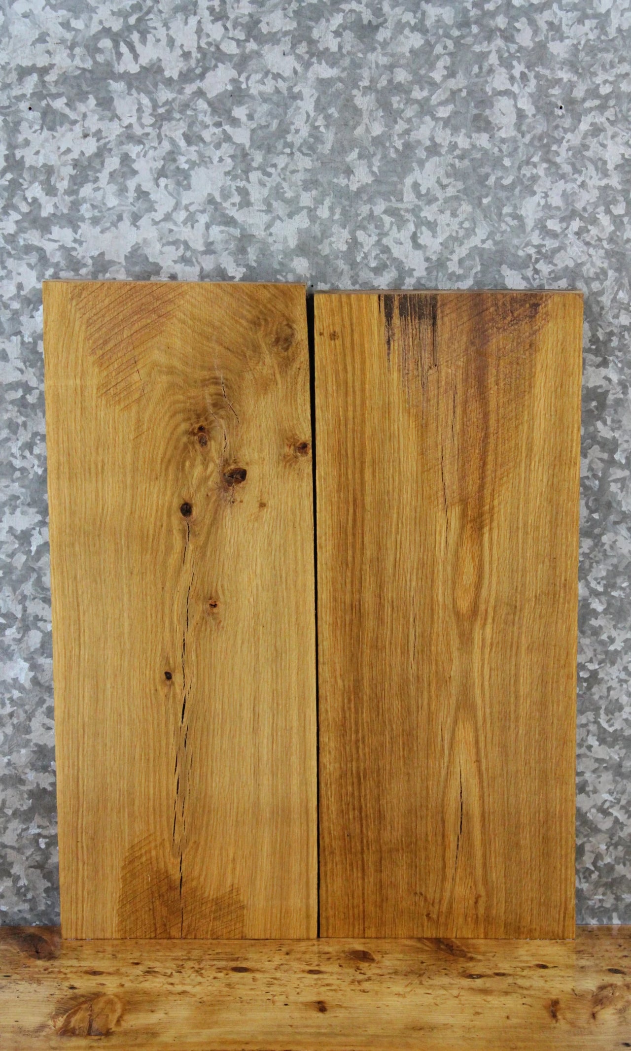 2- White Oak Kiln Dried Lumber Boards/Craft Pack 5661-5662