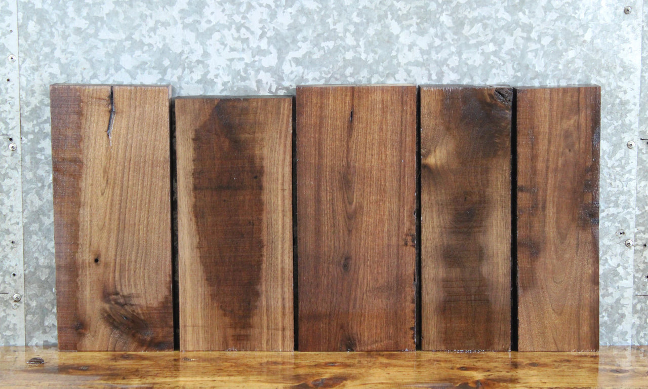 5- Salvaged Kiln Dried Black Walnut Craft Pack/DIY Project 5682-5686