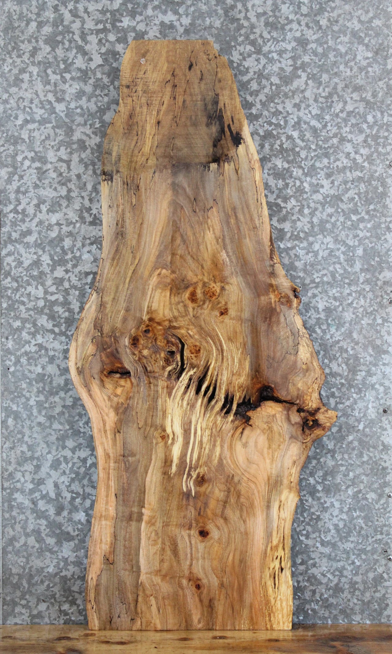Live Edge Spalted Maple Side/Sofa Table Top 568