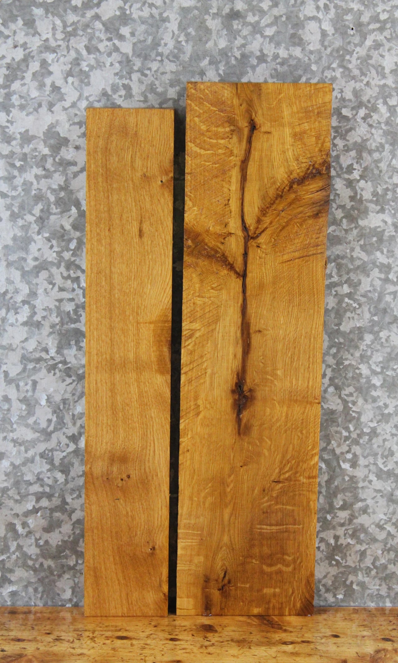 2- White Oak Kiln Dried Lumber Boards/Craft Pack 5695-5696