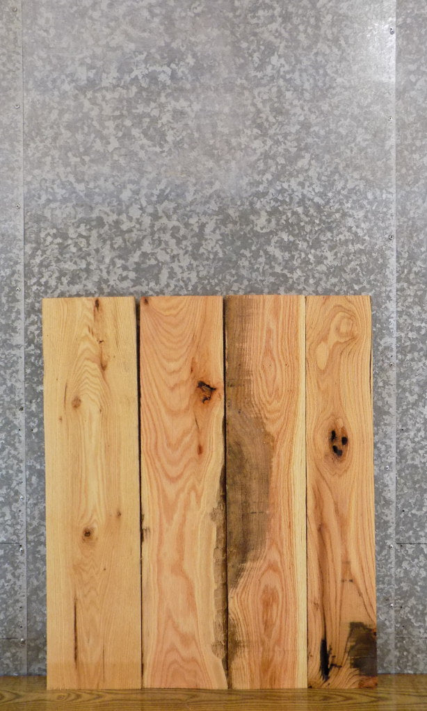 4- Red Oak Rustic Kiln Dried Lumber Pack/Wood Shelf Slabs 5709-5710