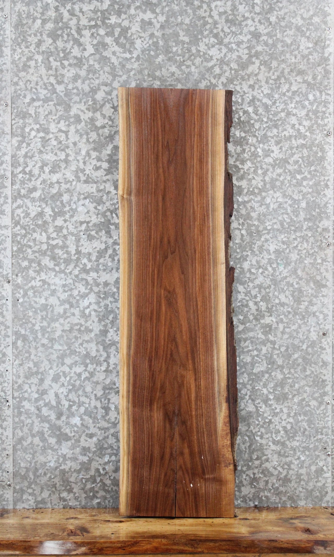 Walnut Live Edge Charcuterie/Shelf Slab 572