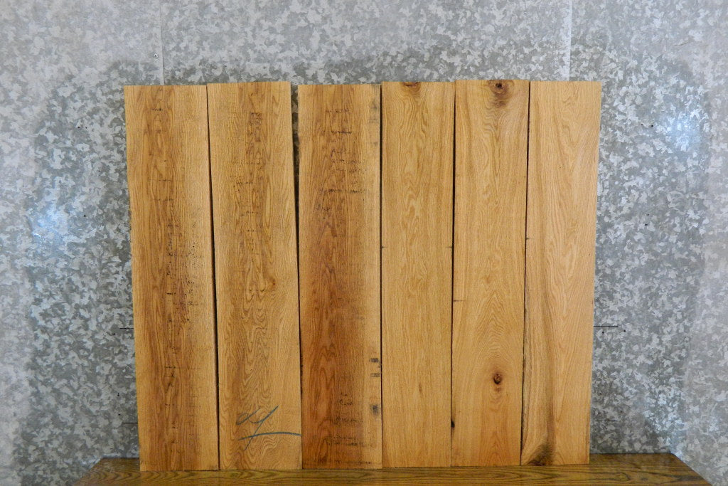 6- Reclaimed Kiln Dried Red Oak Craft Pack/Lumber Boards 5759-5760