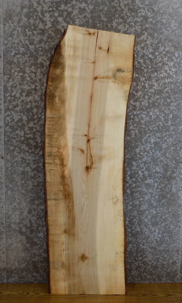 Live Edge Bark Salvaged Maple Side/Entry Table Top Slab 579