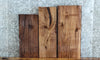 Thumbnail for 3- Live Edge Black Walnut Lumber Boards/Craft Pack 5908-5910