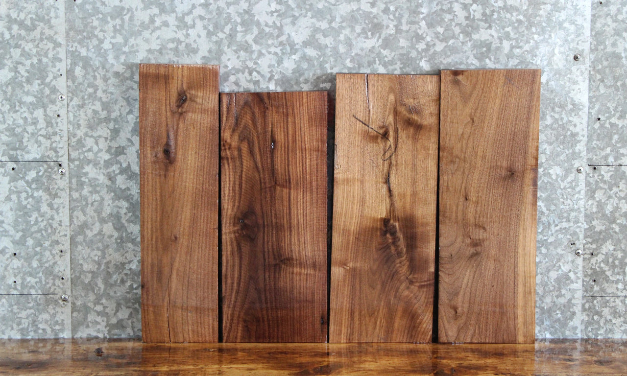 4- Salvaged Kiln Dried Black Walnut Craft Pack/DIY Project 5811-5814