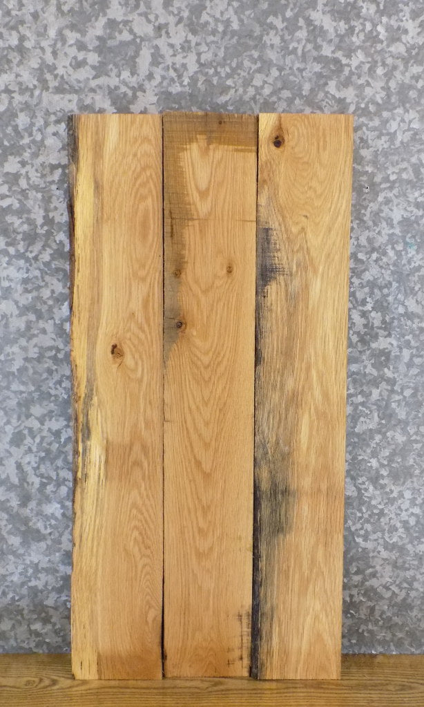 3- Salvaged White Oak Craft Pack/Kiln Dried Lumber Boards 5816