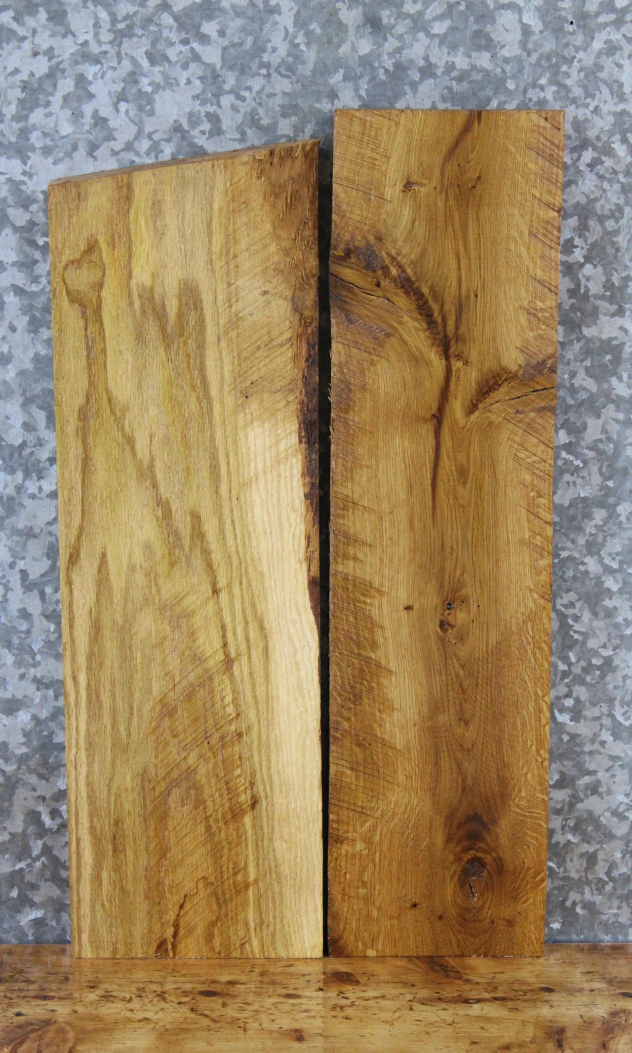 2- White Oak Kiln Dried Lumber Boards/Craft Pack 5835-5836