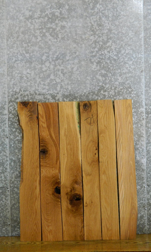 6- Kiln Dried Red Oak Salvaged Craft Pack/Lumber Boards 5875-5876
