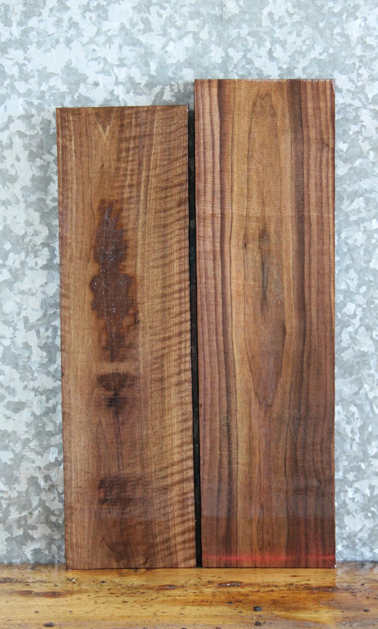 2- Live Edge Black Walnut Lumber Boards/DIY Project 5896-5897