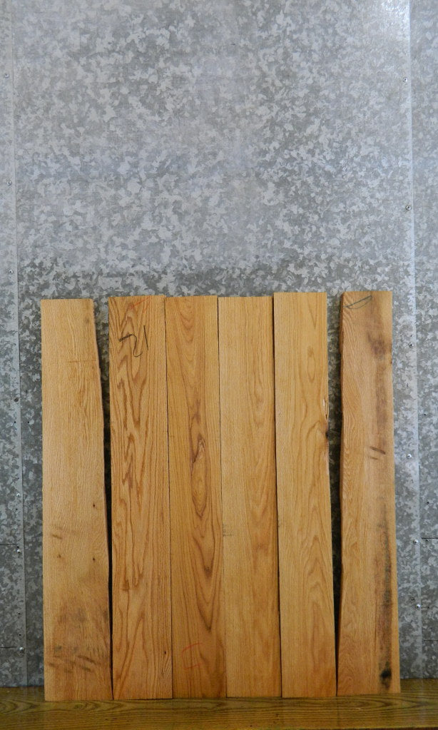6- Kiln Dried Red Oak Reclaimed Craft Pack/Lumber Boards 5899-5900