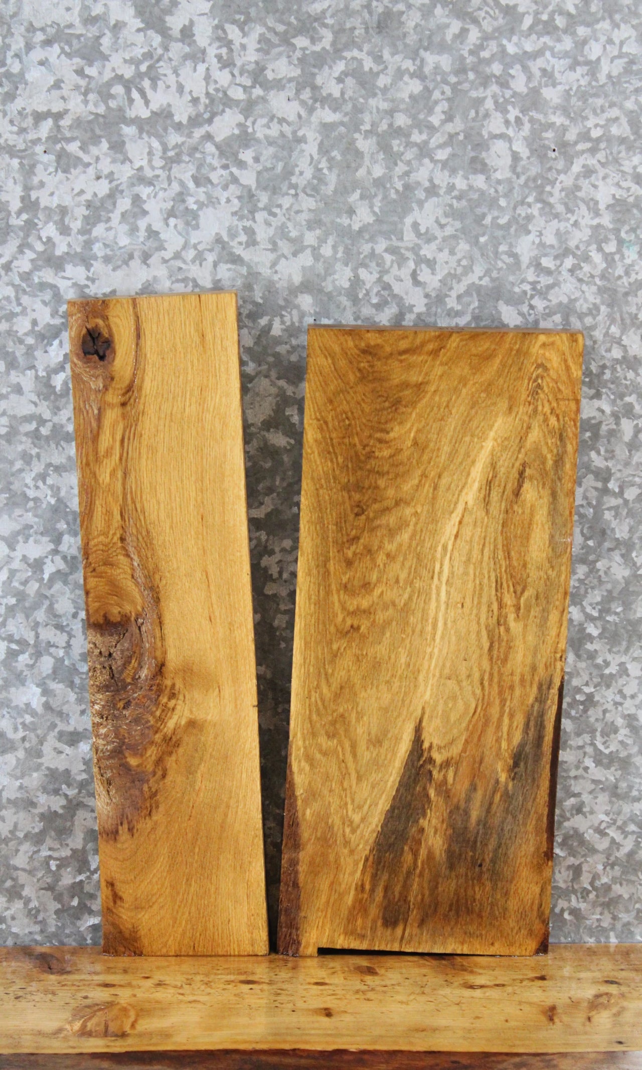 2- White Oak Kiln Dried Lumber Boards/Craft Pack 5913-5914