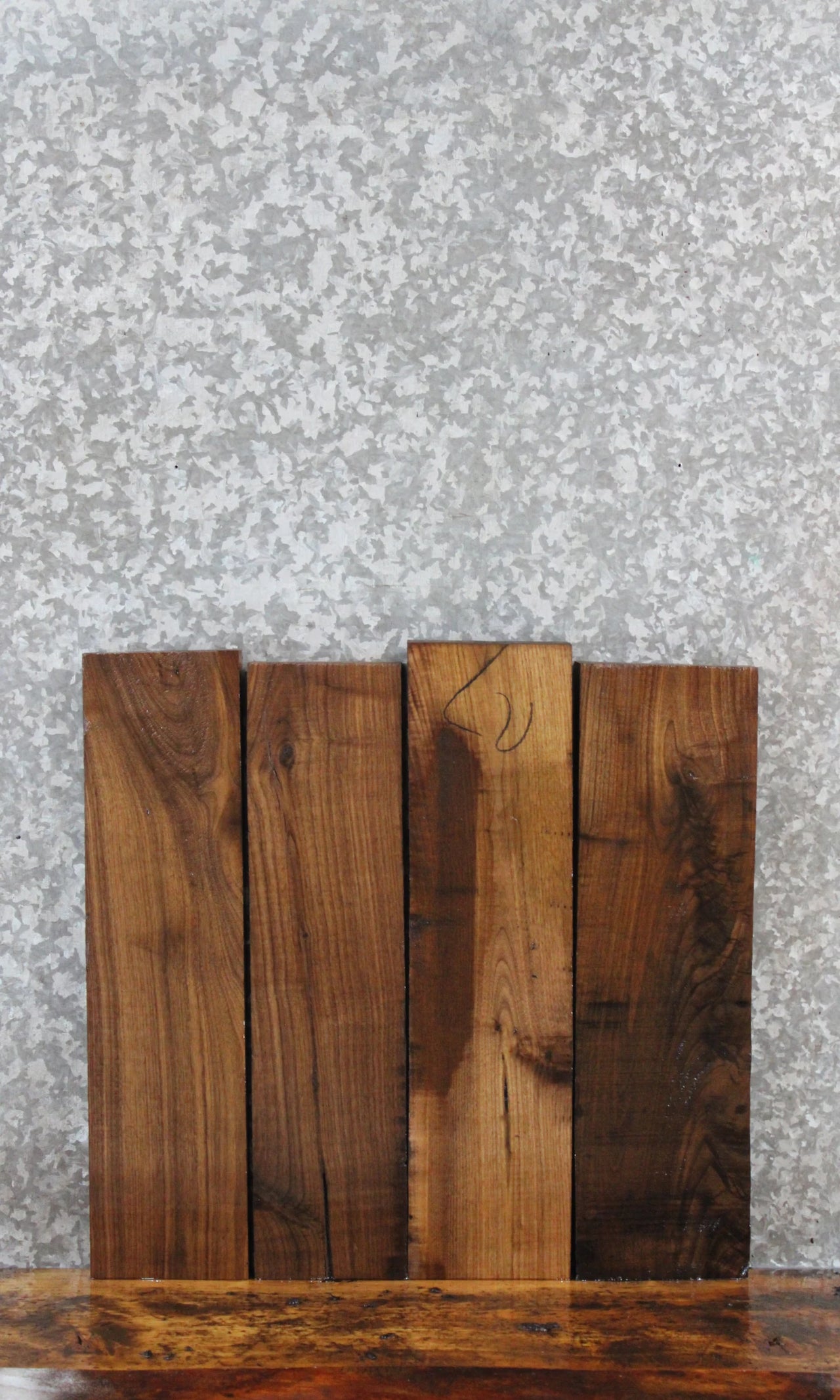 4- Salvaged Kiln Dried Black Walnut Craft Pack/DIY Project 5923-5924