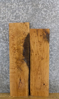 Thumbnail for 2- Kiln Dried Rustic White Oak Lumber Boards/Craft Pack Slabs 5965-5966