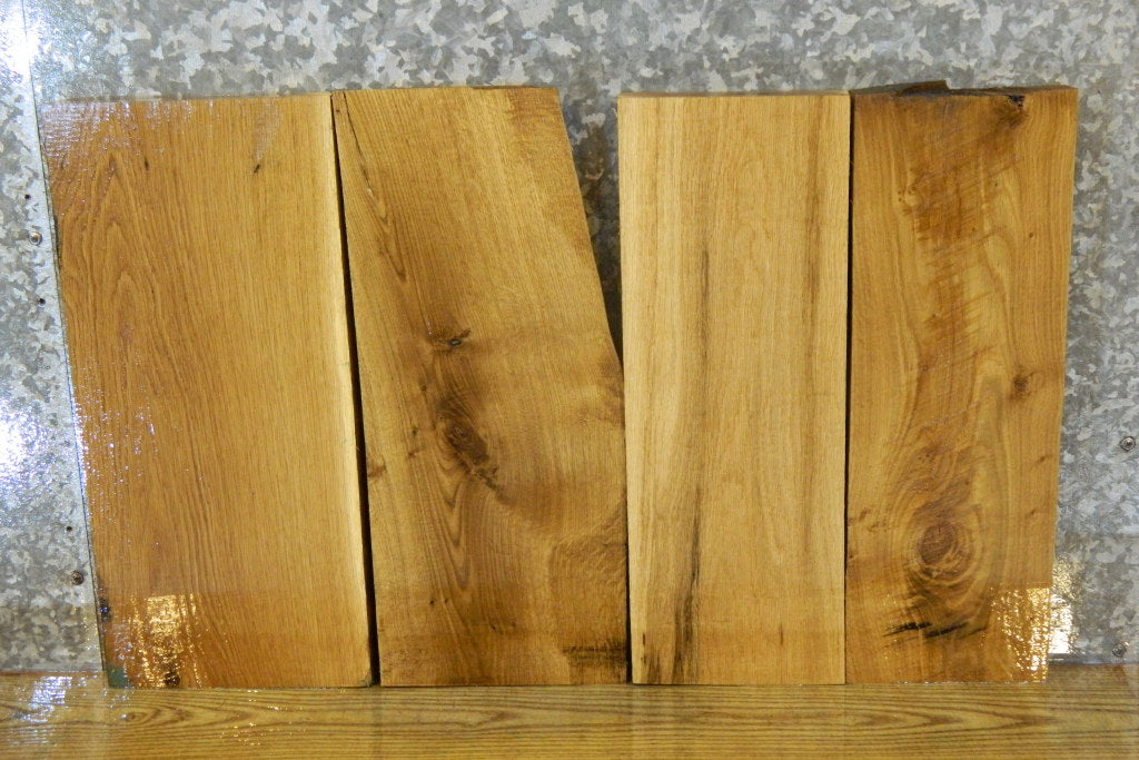 4- Kiln Dried White Oak Rustic Lumber Boards/Craft Pack 5973-5976